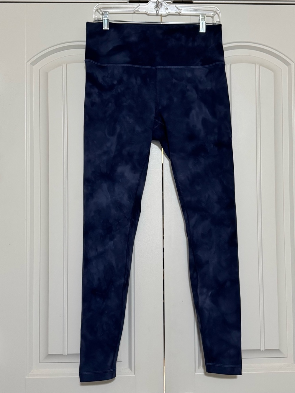 Lululemon Wunder Train High-Rise Tight 28" Diamond Dye Shade Naval Blue Size 12